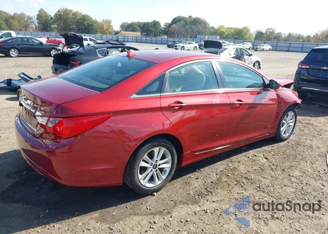 2012 Hyundai Sonata Gls из США, поврежденный, VIN 5NPEB4AC5CH473884